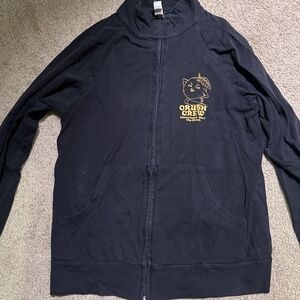 Orange Crush zip up sweatshirt